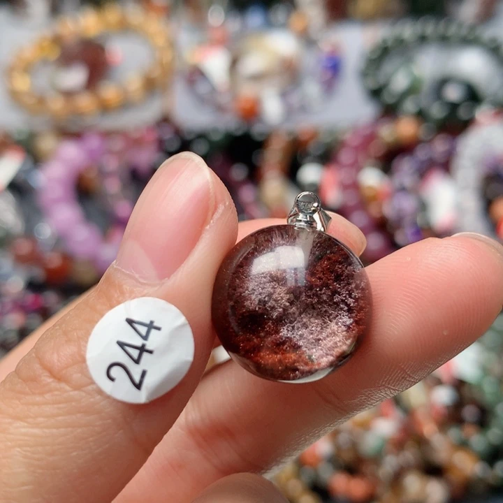 水晶吊坠(不含链)未镶嵌