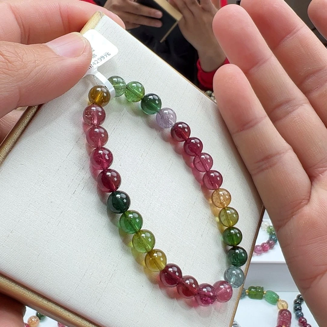 未镶嵌碧玺手串7mmmmmmmmmmm