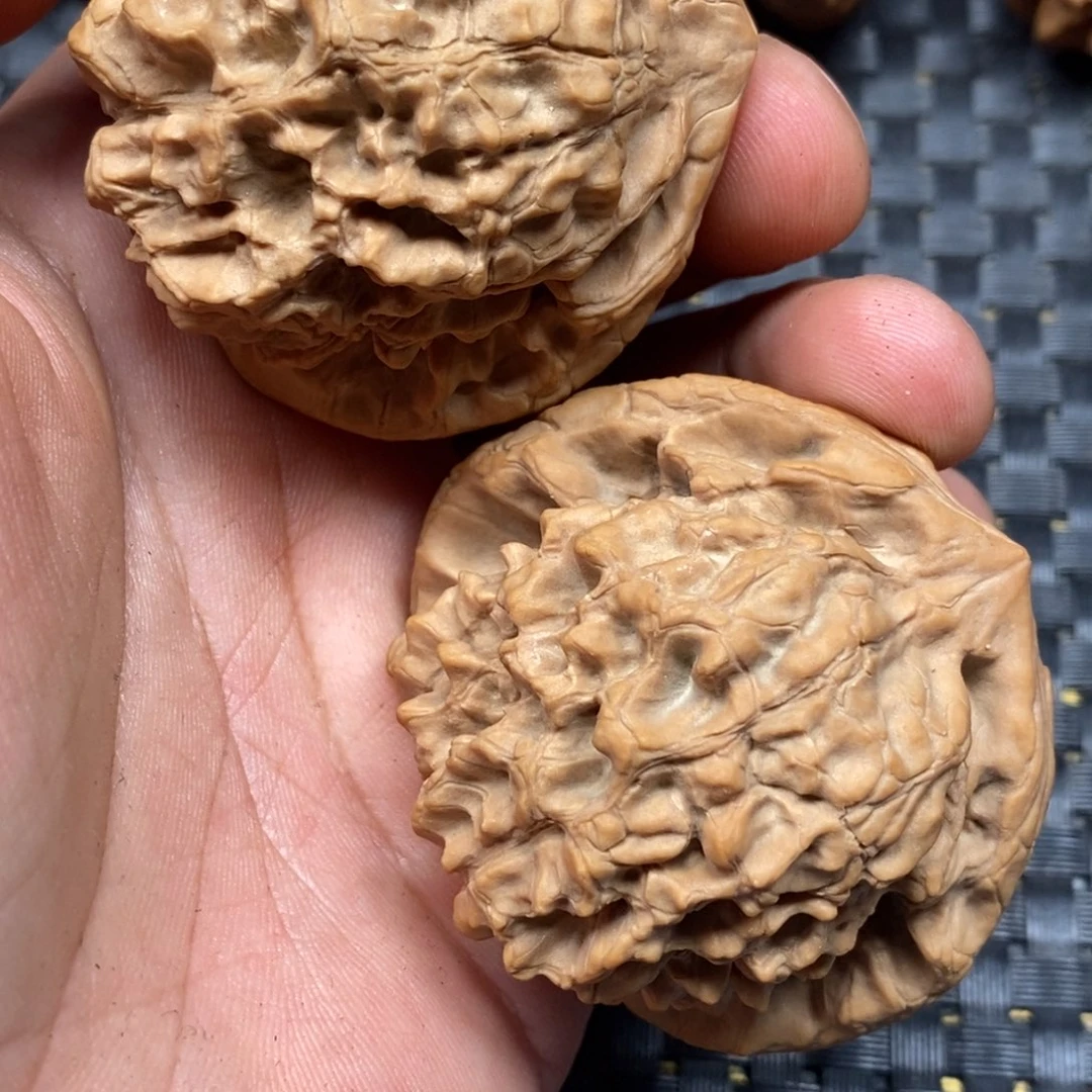 休***息把件桃核龙鼎文玩核桃