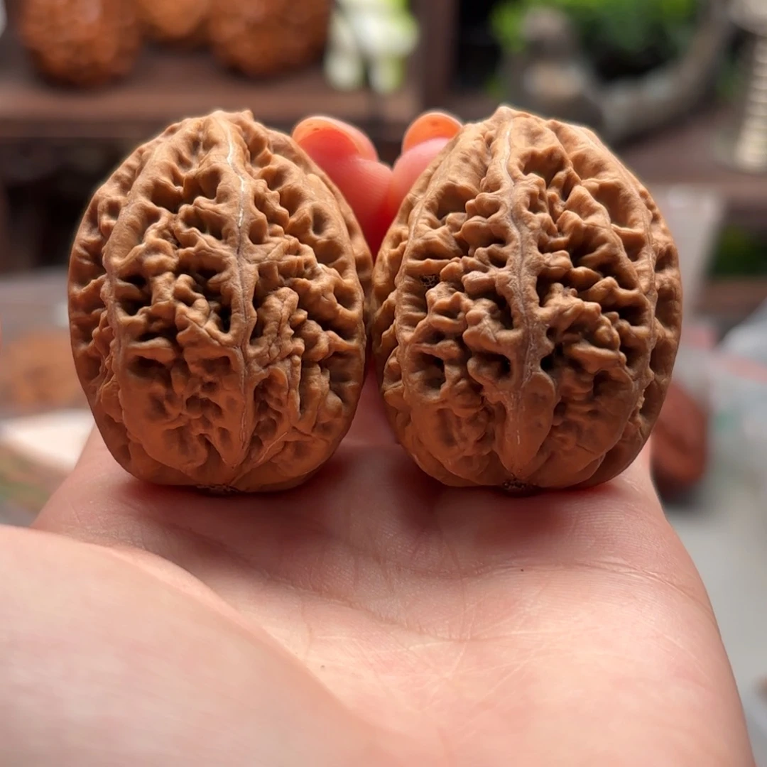 把件文玩核桃嗨***超小蛙32