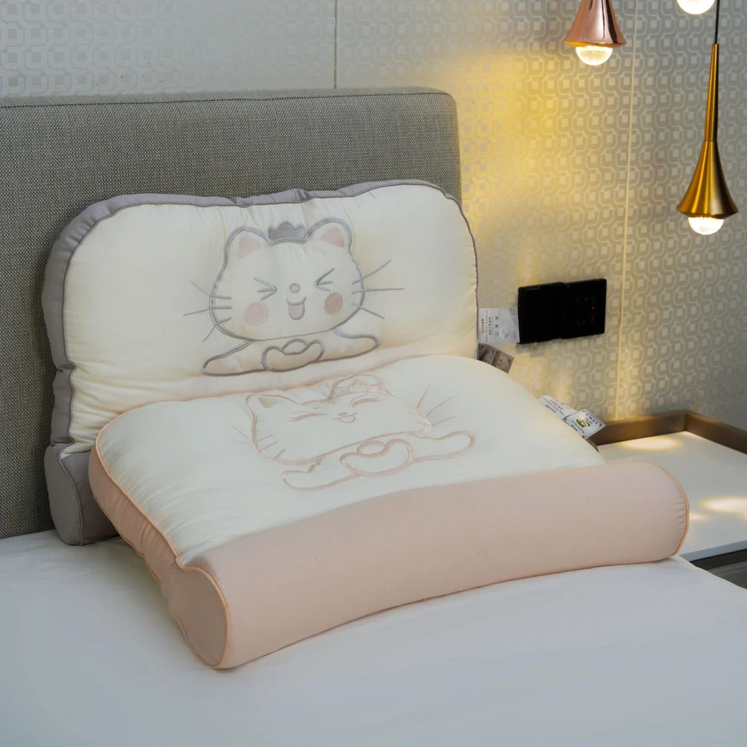 【升级款】记忆棉护颈枕头 全棉A类抗菌家用酒店宿舍成人学生软枕芯