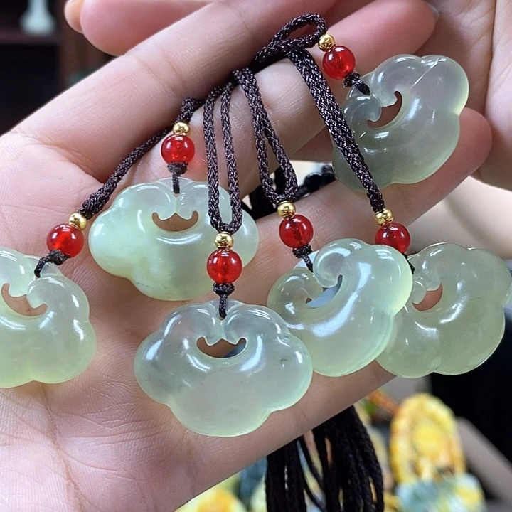 蛇纹石玉未镶嵌颈饰多样性发一单