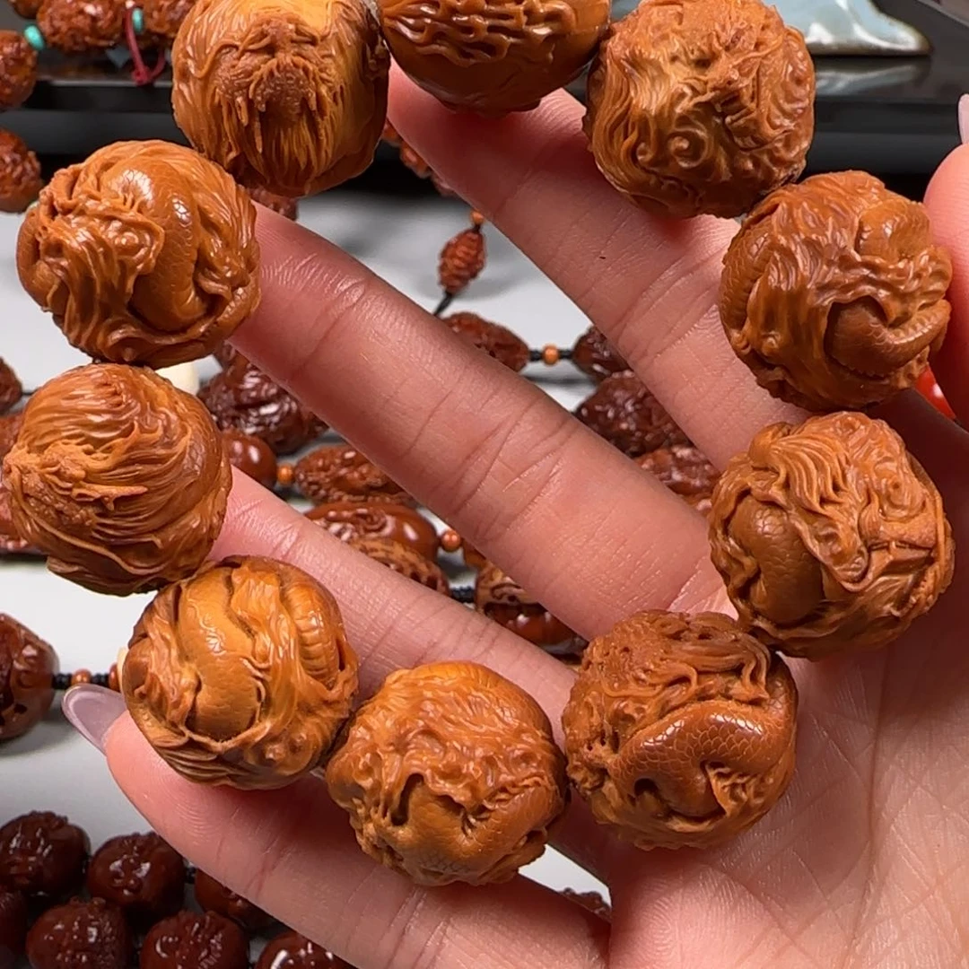 手串橄榄核油核云中龙手串