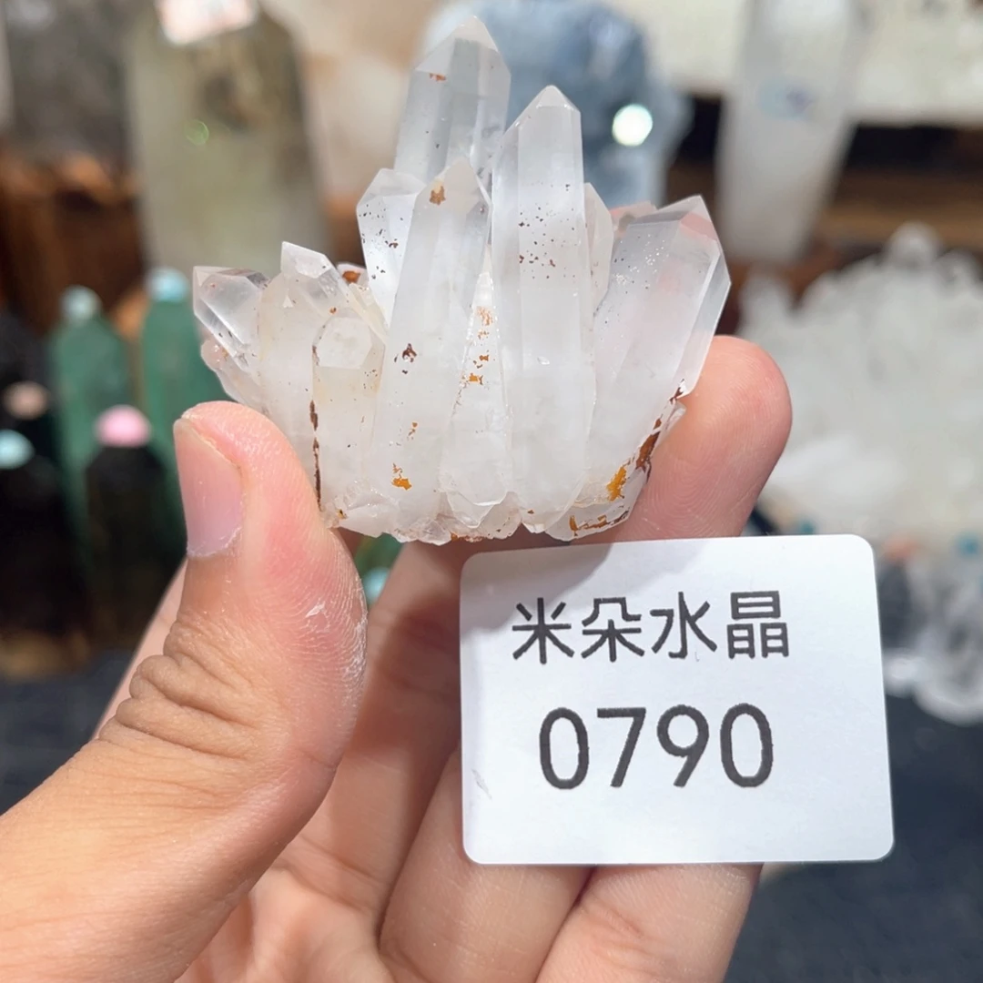 小***子未镶嵌珠宝半成品水晶水晶