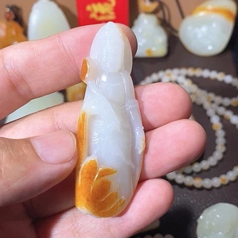 【闪购商品】未镶嵌和田玉挂件如*