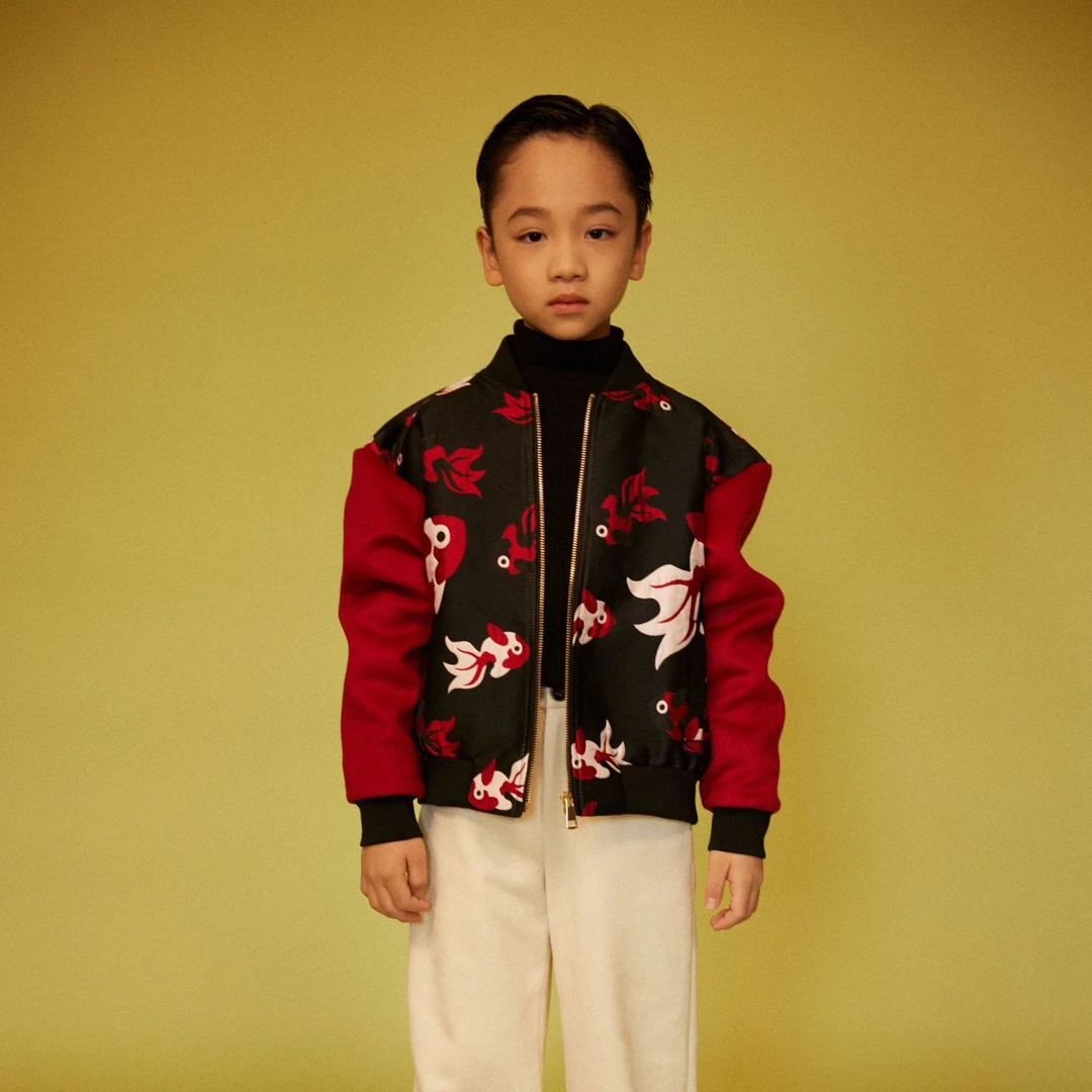金玉满堂款儿童男款夹克