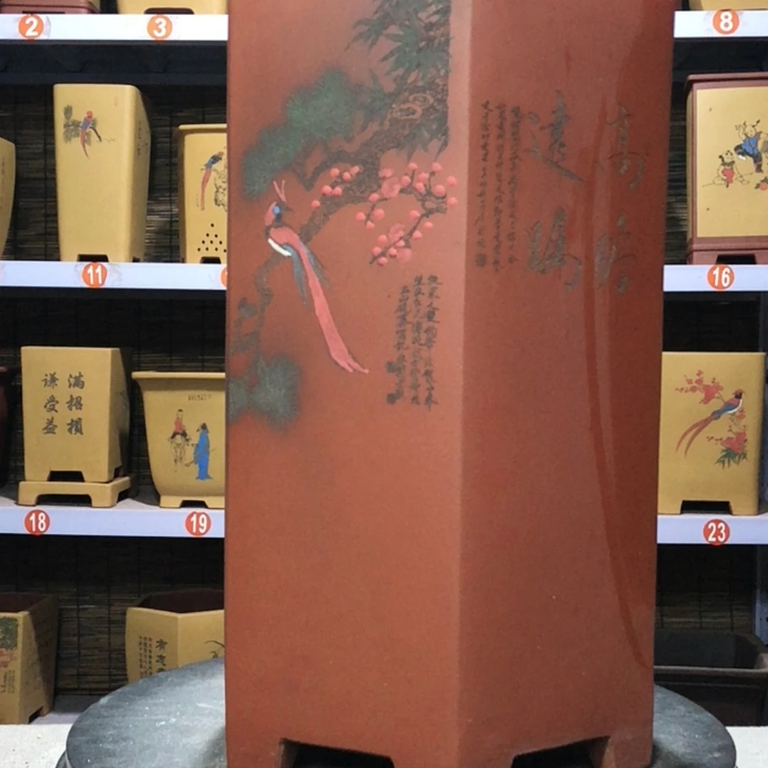 【闪购商品】紫砂花盆聚*盆