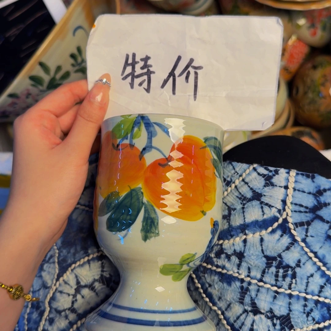 瓷片景德镇陶瓷手工手绘