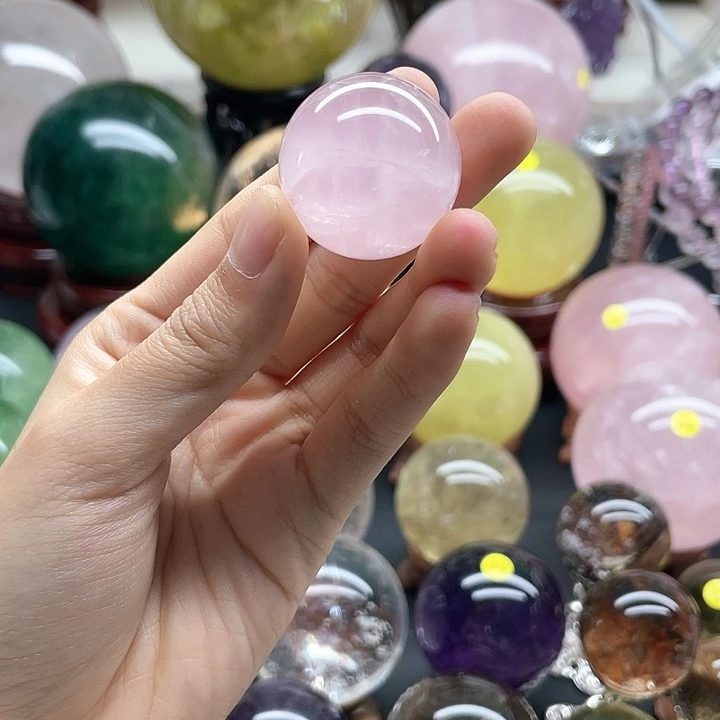 水晶天然水晶球卡2.7未镶嵌
