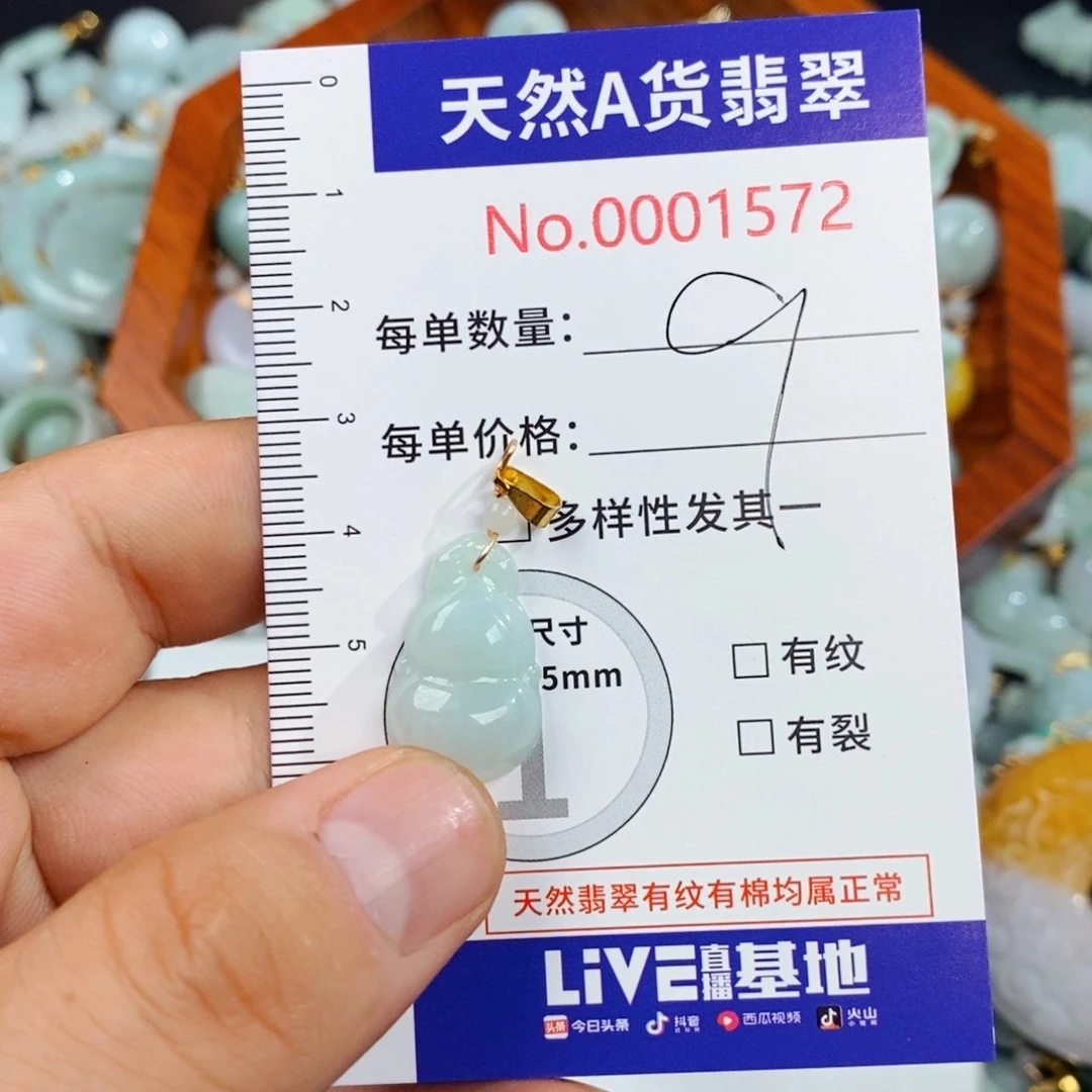 颈饰未镶嵌翡翠1572