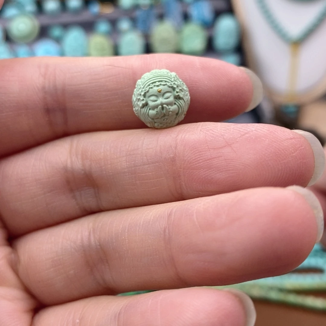 绿松石珠宝奇石未镶嵌