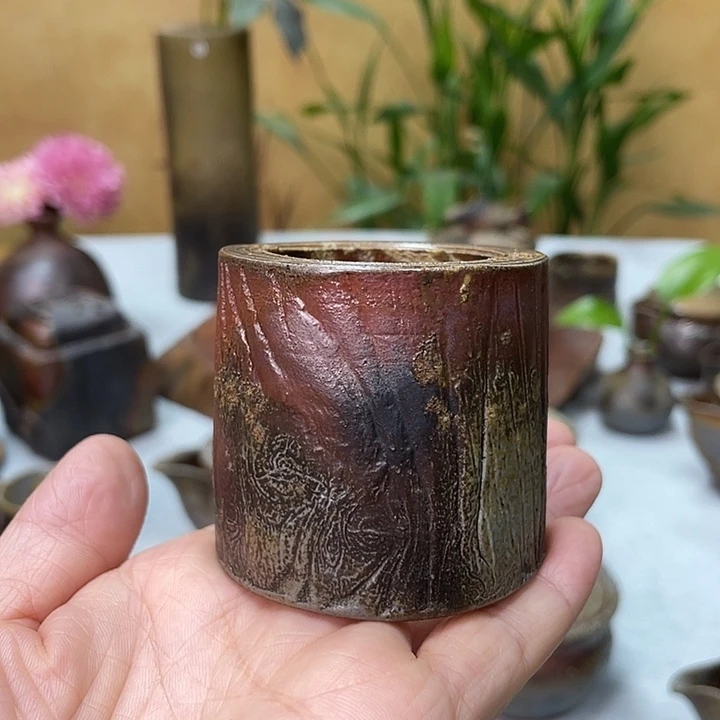 小西陶古的小盖置好