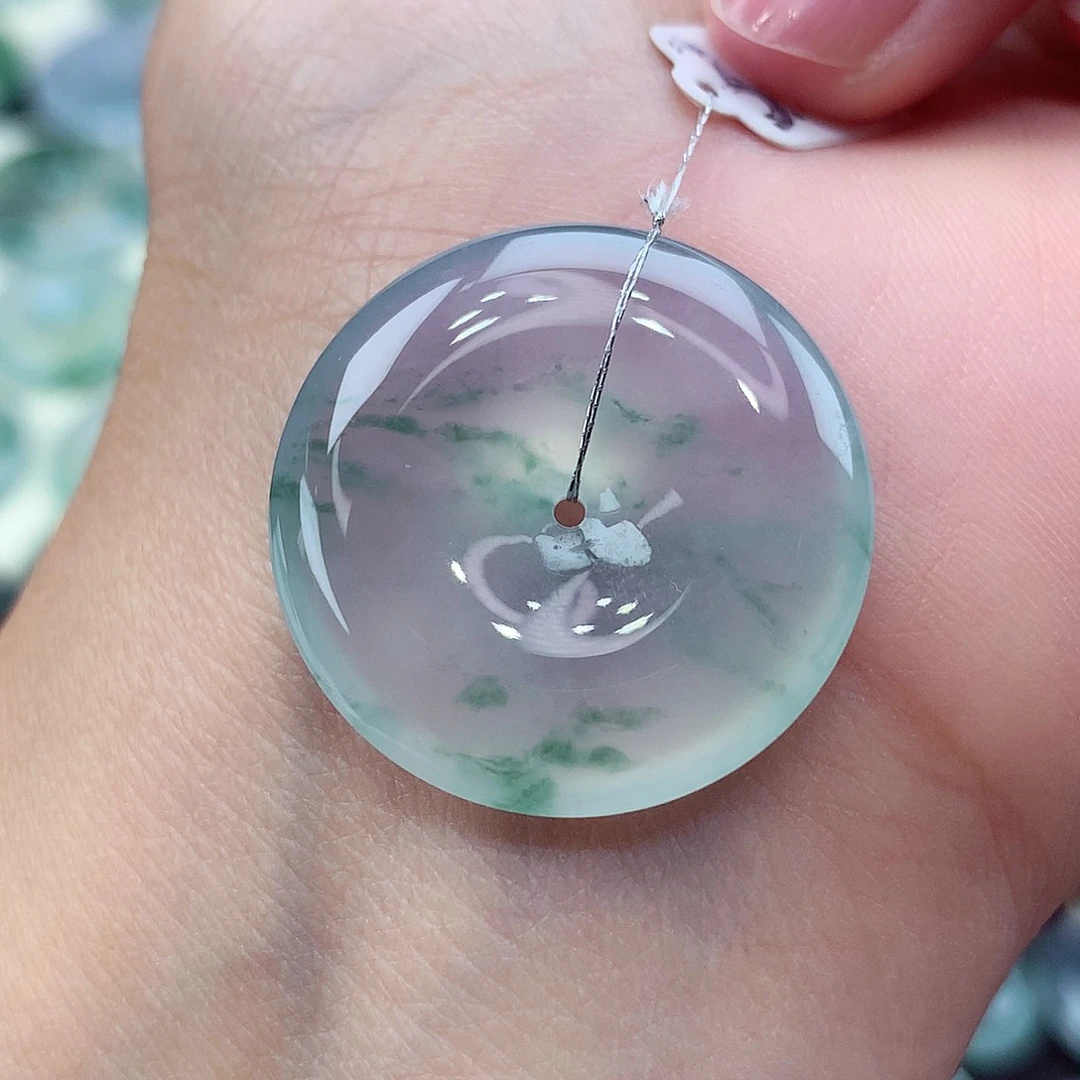 颈饰未镶嵌翡翠编号83尺寸26.3-5.7