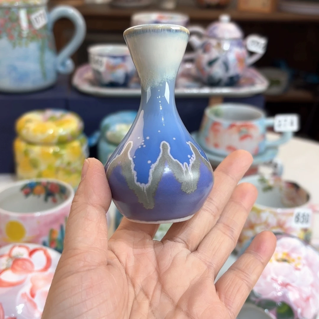 景德镇手绘高温釉下彩陶瓷茶具