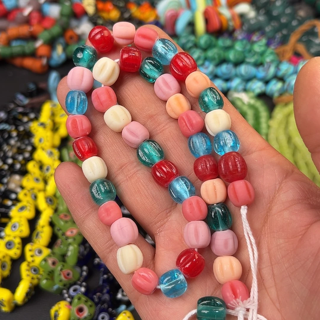 琉璃非金属混色瓜珠