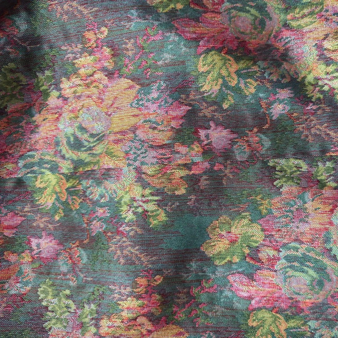 新中式大花面料布艺-01377-1