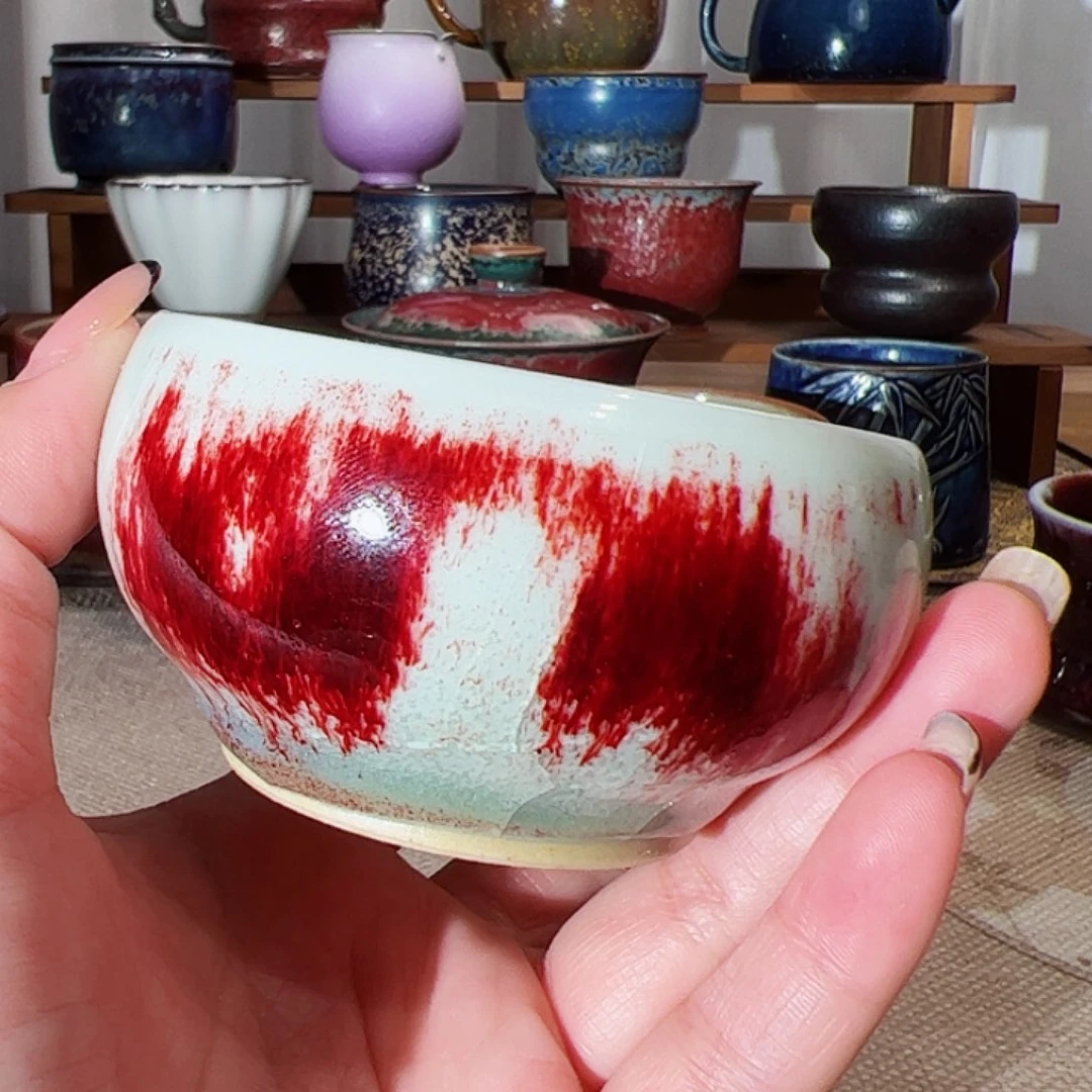 杯子钧瓷艺术作品