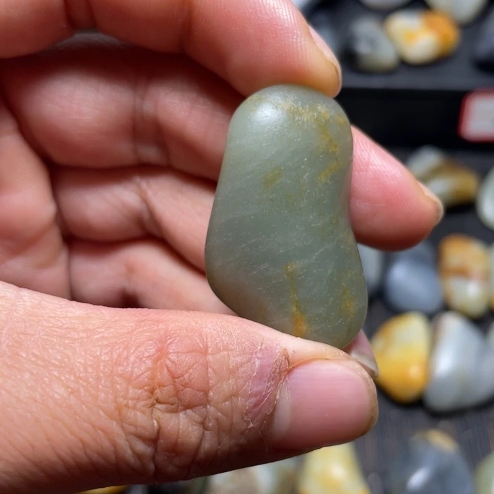 和田玉未镶嵌挂件83