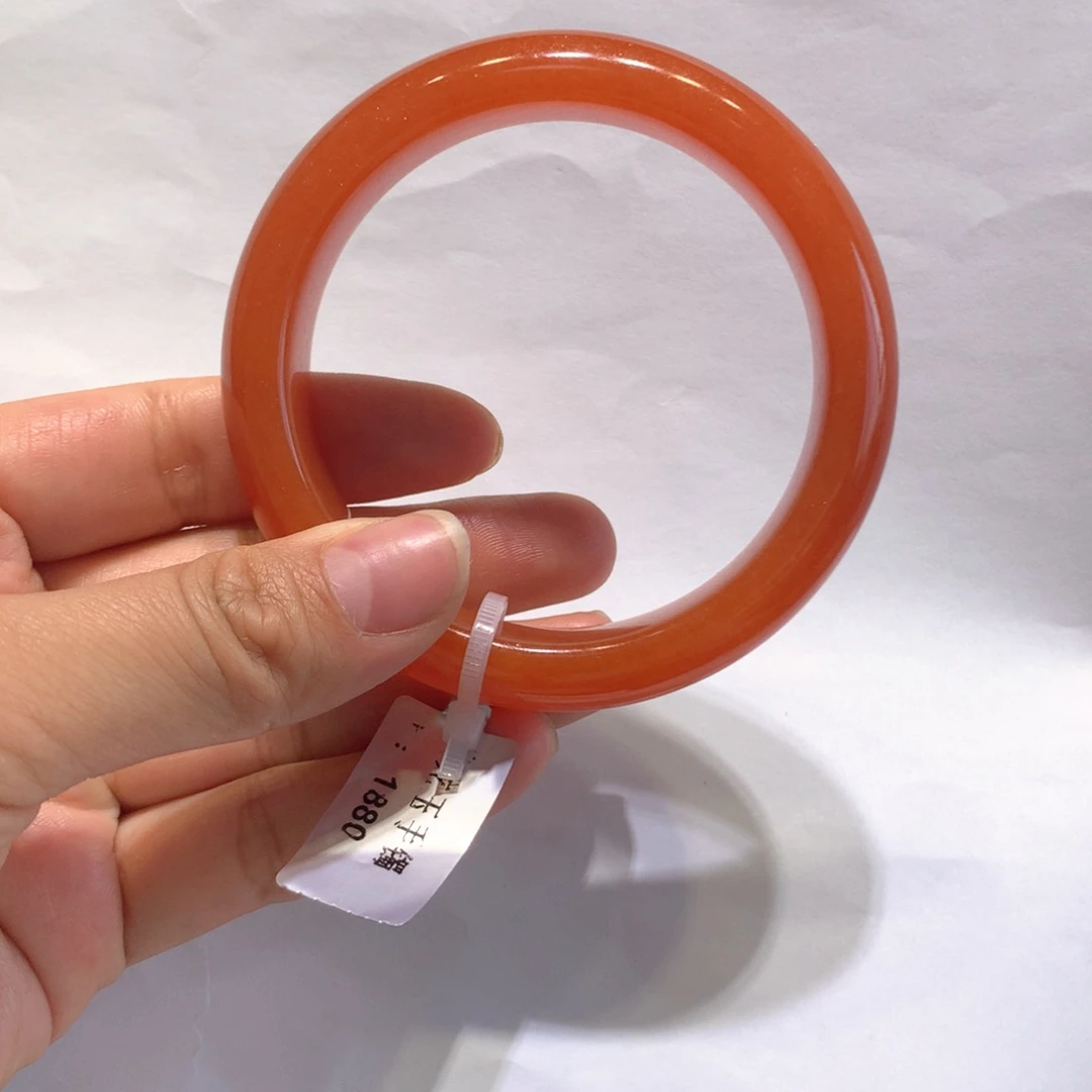 石英质玉（黄龙玉）手镯未镶嵌