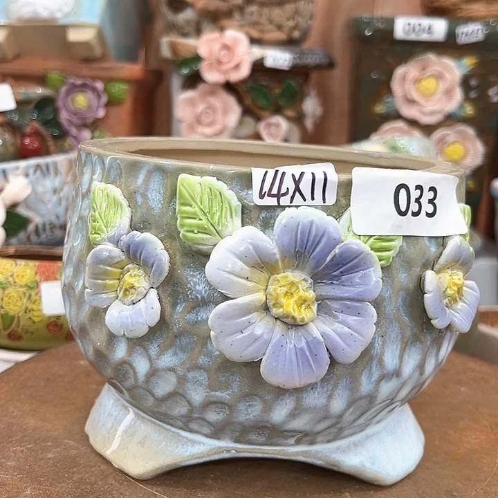 红陶粗陶多肉花盆