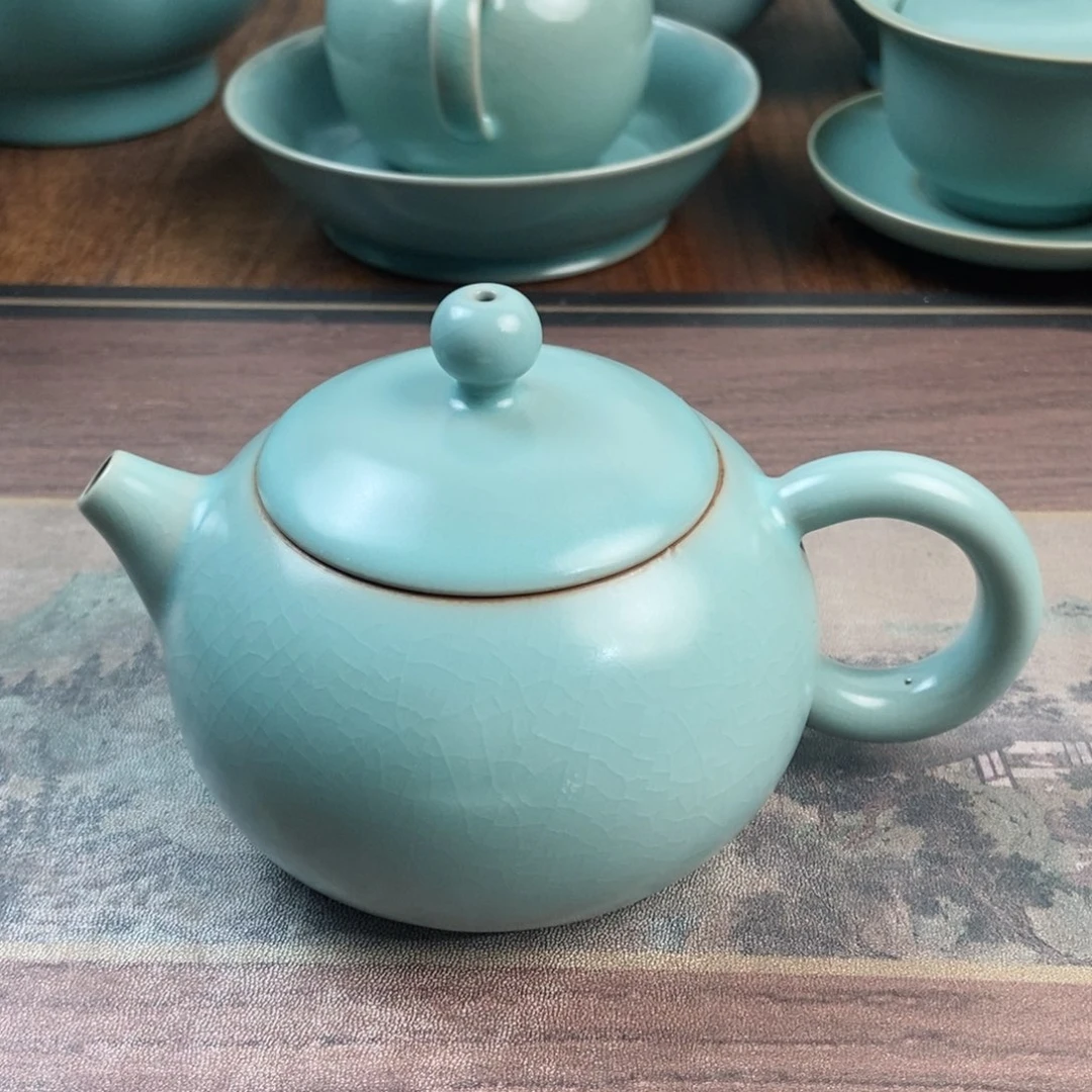 摆件瓷原产地原矿汝瓷～茶器
