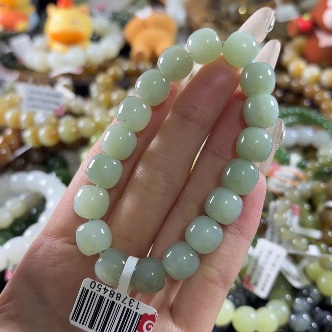 和田玉未镶嵌手链172