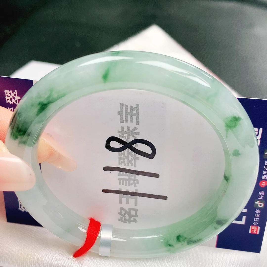 翡翠未镶嵌手镯缅甸天然a货翡翠手镯