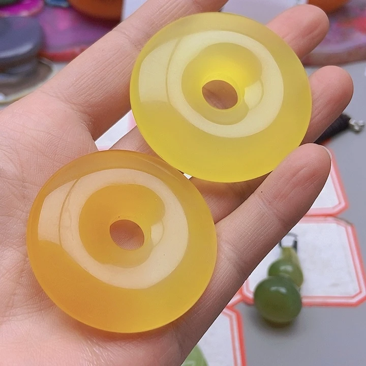 【闪购商品】玛瑙/玉髓珠宝半成品未镶嵌福*