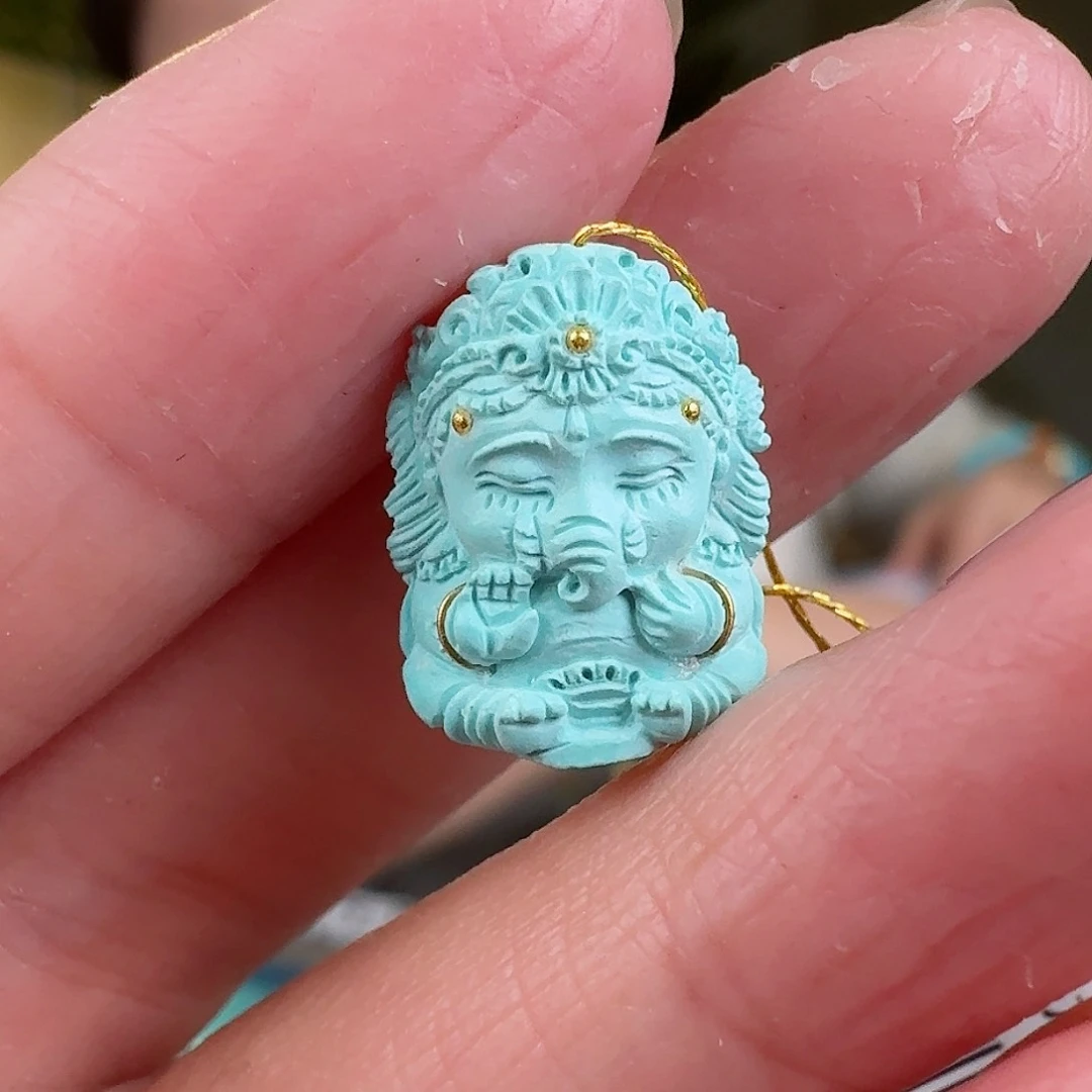 绿松石珠宝奇石未镶嵌