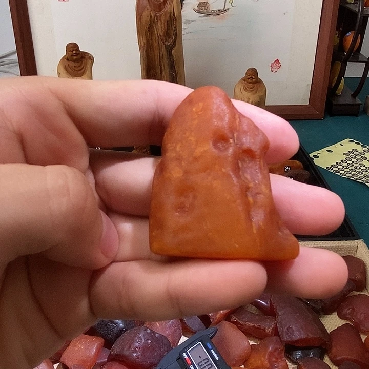裸石琥珀未镶嵌蜜蜡