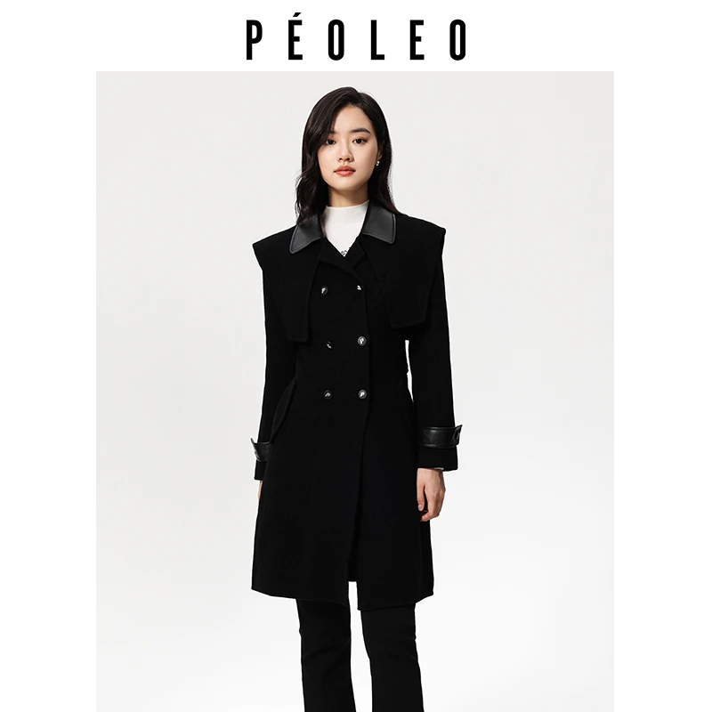 【诗语专属】PMA204193毛呢大衣