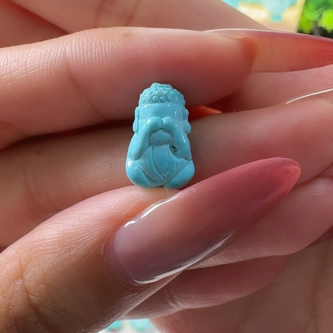 绿松石未镶嵌吊坠(不含链)