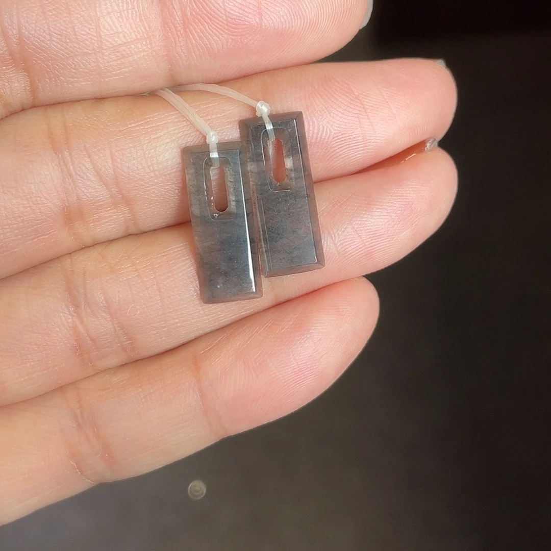 翡翠未镶嵌耳饰111111