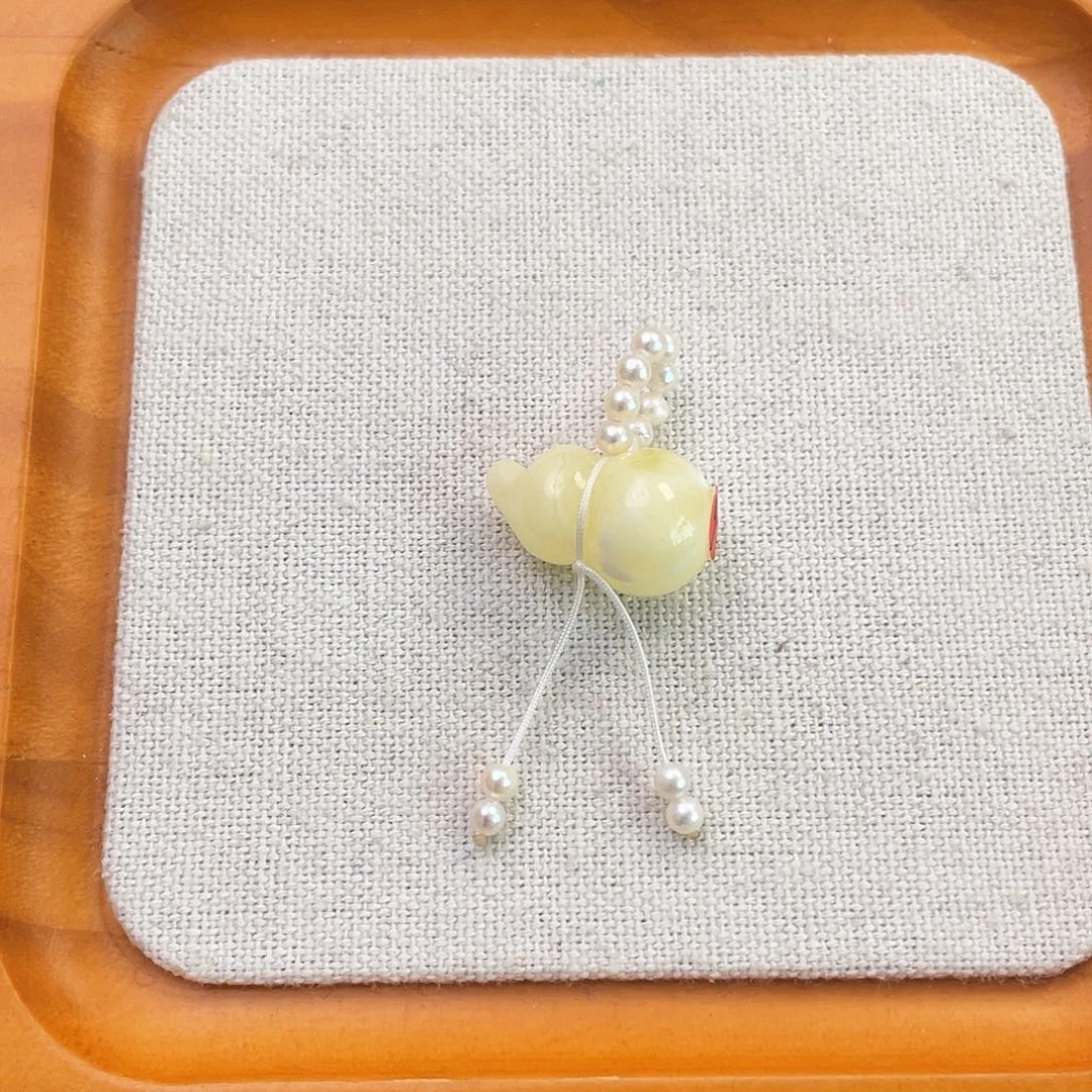 琥珀未镶嵌珠宝奇石葫芦