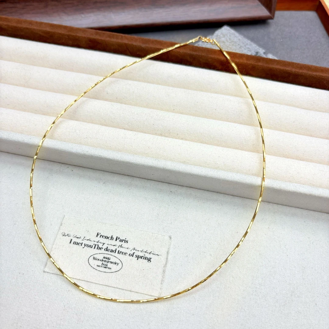 12135合金细版水波纹项圈B