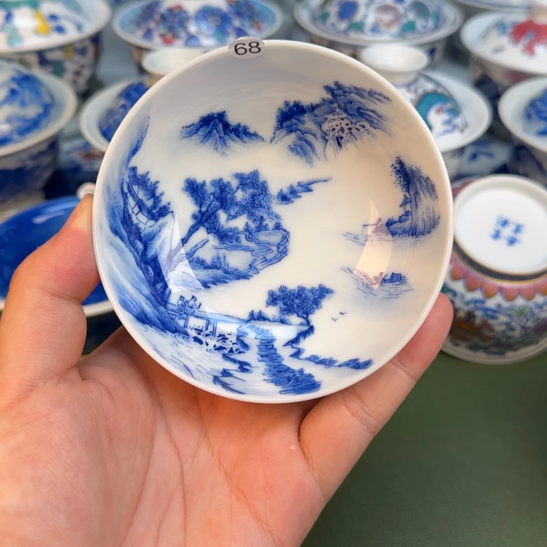 彦祖纯手工手绘茶具68