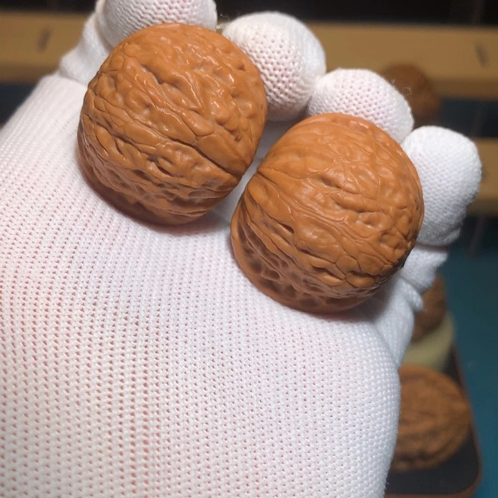 文玩核桃把件34铁锤