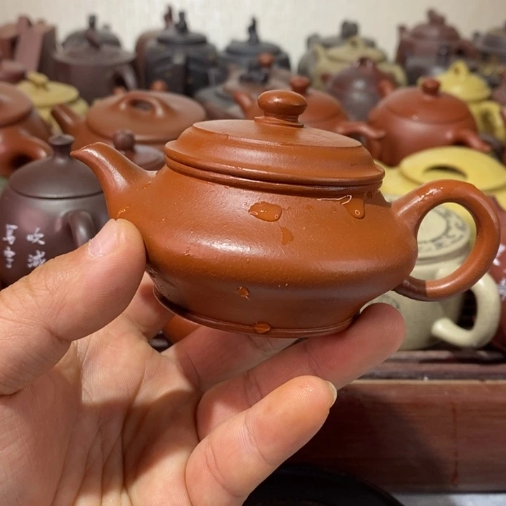 紫砂茶壶杰微瑕处理