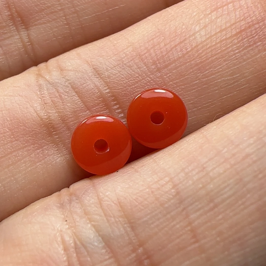 未镶嵌隔片南红玛瑙