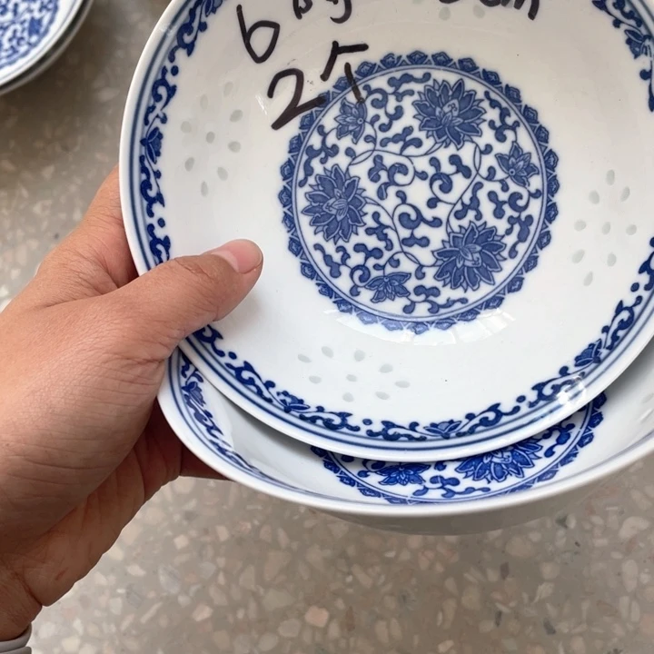 碗景德镇高温细白瓷餐具