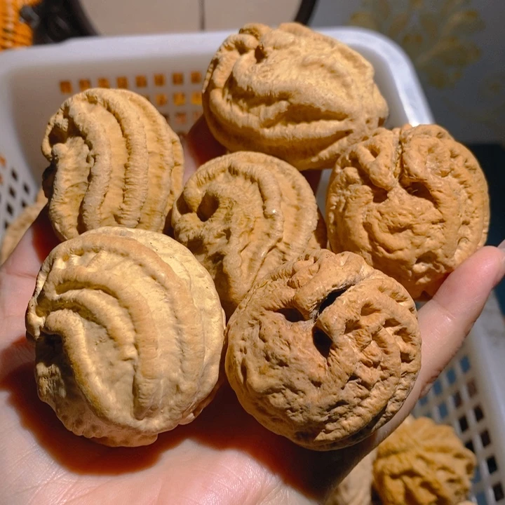 野生鬼脸乾坤核桃6颗