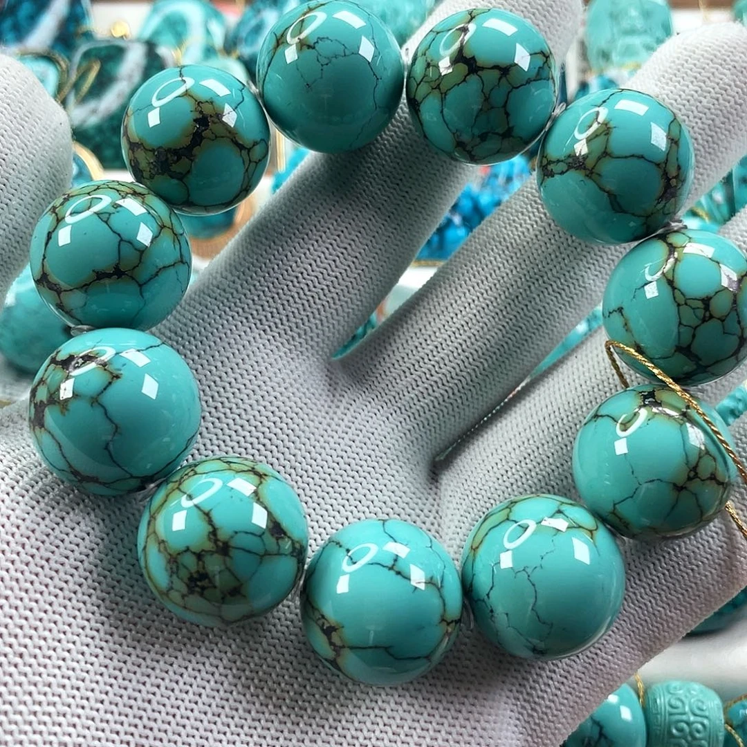 绿松石未镶嵌车挂