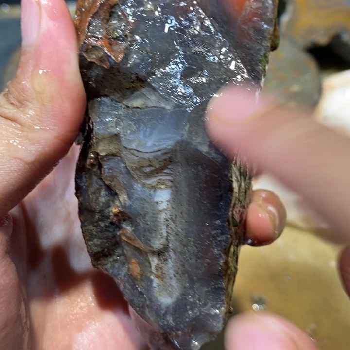 未镶嵌玛瑙/玉髓珠宝半成品