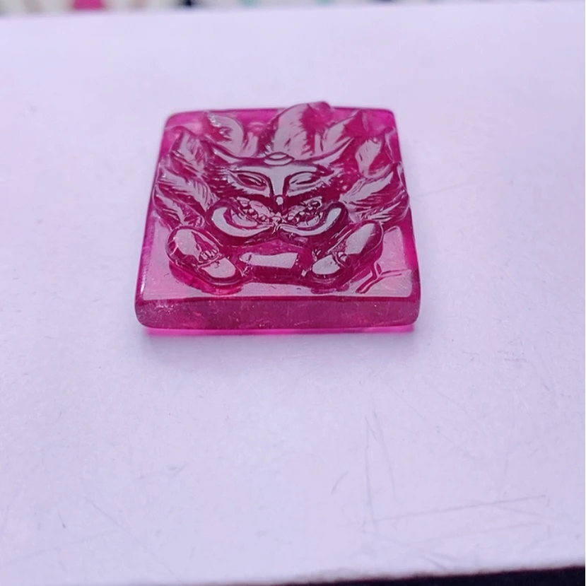 【闪购商品】碧玺颈饰未镶嵌碧玺凤九吊坠