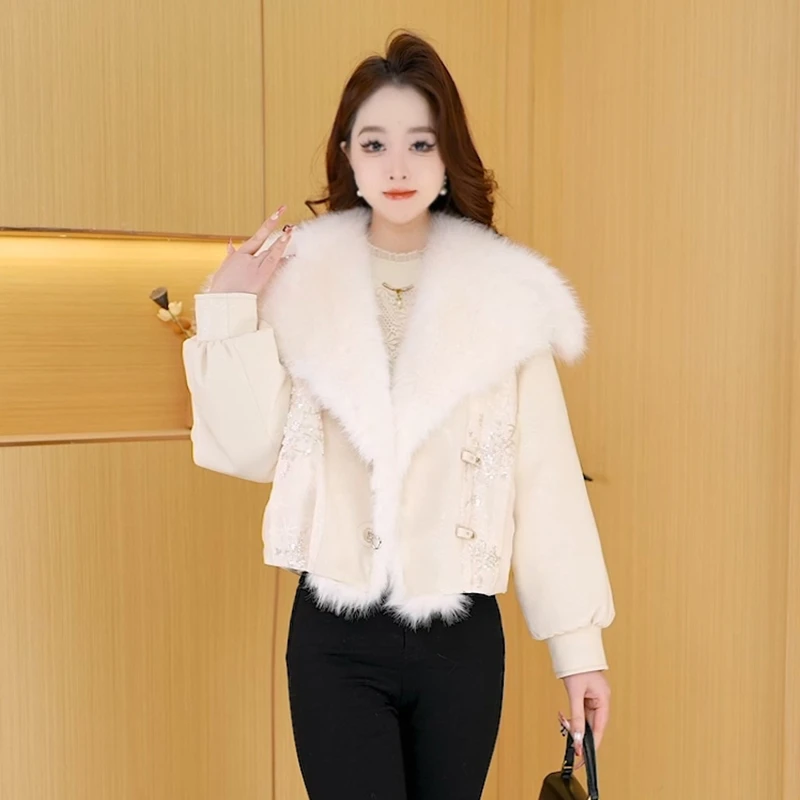 【羽绒服】冬季白鸭绒羽绒服百搭新款时尚莫瑞系穿搭休闲保暖女装