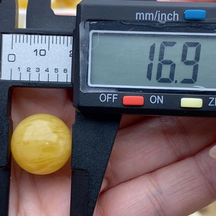 未镶嵌蜜蜡裸石蜜蜡圆珠