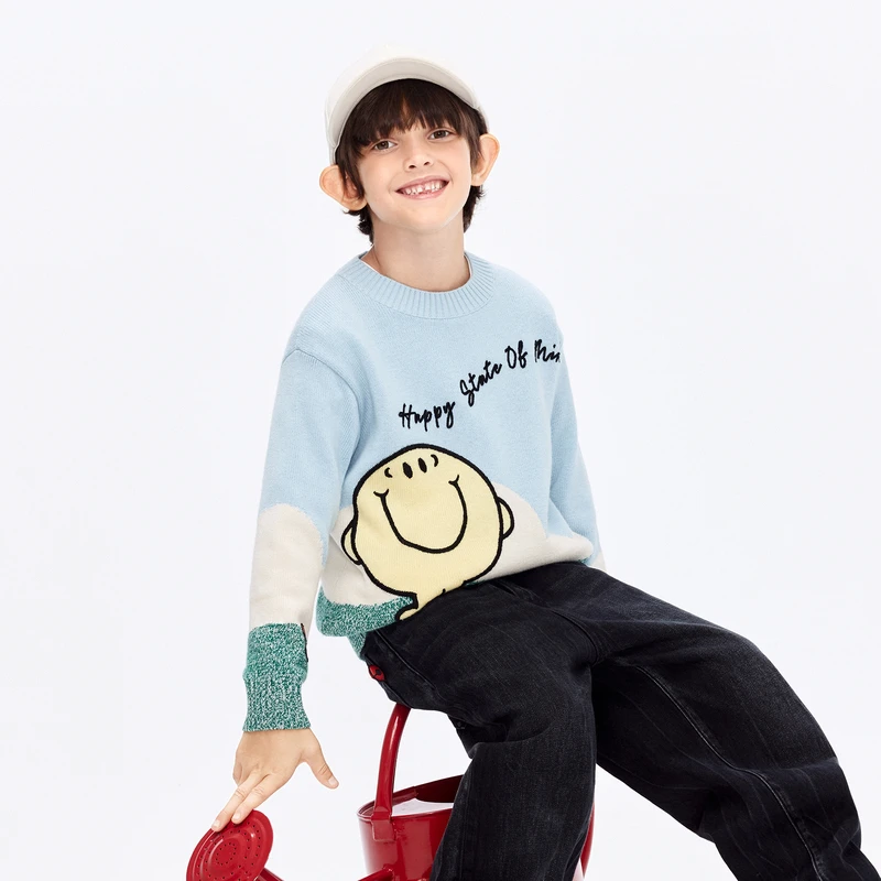 littlemoco童装24春新款男女童毛衫毛衣#KBD1SWT014