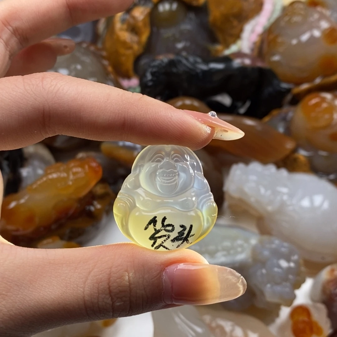 玛瑙/玉髓未镶嵌颈饰