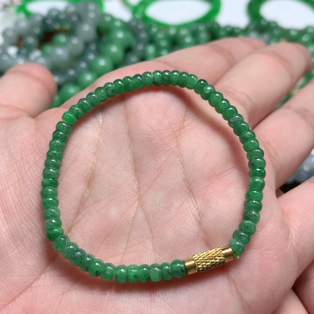 未镶嵌手链翡翠翡翠