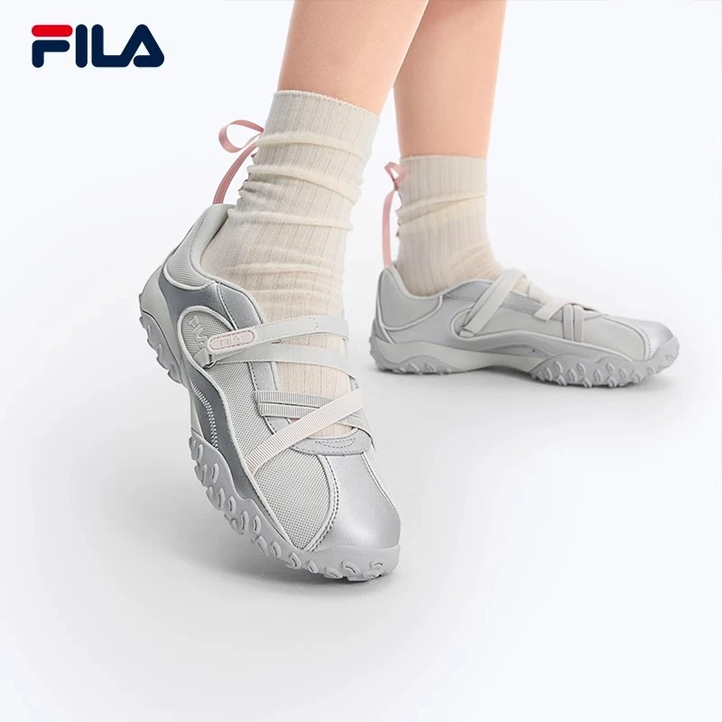 斐乐女款芭蕾凉鞋2025新款玛丽珍凉拖鞋休闲鞋运动鞋F12W522405F